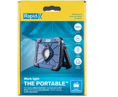 Šviestuvas su integruota ličio jonų baterija THE PORTABLE, 1000 Lm., RAPID