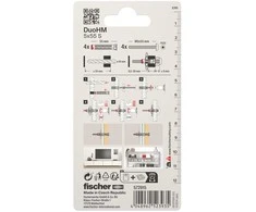 Tuščiavidurių konstrukcijų kaištis DuoHM 5x55 S PH TX, Fischer, 4 vnt.