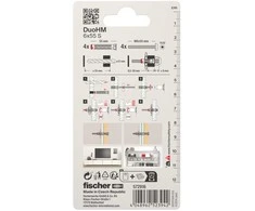 Tuščiavidurių konstrukcijų kaištis DuoHM 6x55 S PH TX, Fischer, 4 vnt.