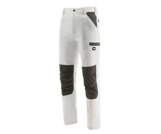 Vyr. kelnės CAT Essentials baltas 38/32