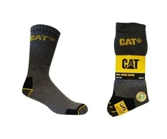 Vyr. kojinės CAT DYP597 pilka 41/45 3pr