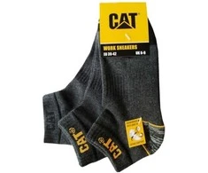 Vyr. kojinės CAT ZCM0571 pilka 43/46 3pr