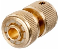 Bikuvalt Xtline Žalvarinė jungtis su STOP mech. 1/2"