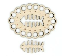 MP Studia Beldizart Mouline Organiser Žuvis + 1 Ritė OR-056