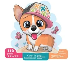 Wizardi Dėlionė 116 vnt. - Corgis