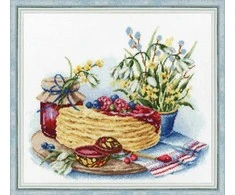Beldizart Skaičiuojamų kryželių siuvinėjimo rinkinys "Mano siela, Maslenica!" 30x25,7 cm S/SZH065