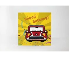 Wizardi Cards Beldizart Su Gimtadieniu (Retro Car) WC0275