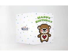 Wizardi Cards Beldizart Su gimtadieniu (meškiukas) WC0325