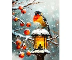 Beldizart Deimantinė tapyba su porėmiu Sniegena 30x40 cm VA819
