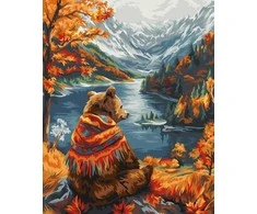 Beldizart Deimantinė tapyba su subrėmiu 40x50 cm Rudens harmonija DP404