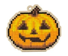 Wizardi Wood Beldizart Jack-O'-Lantern WWP344