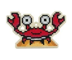 Wizardi Wood Beldizart Happy Crab WWP365
