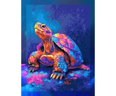 Beldizart Deimantinio tapybos rinkinys su porėmiu "Vėžlys" 30x40 cm VA896