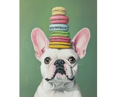 Beldizart Rinkinys Diamond Painting su porėmiu "Prancūzų buldogas" 30x40 cm VA861
