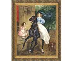 Zolotoe Runo Beldizart Kryželiu siuvinėjimo rinkinys „Raitelis“ 56x43.4 cm S/MK004