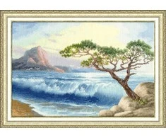 Beldizart Siuvinėjimo kryželiu rinkinys "Surf" 25x36 cm S/MM026