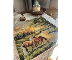 Beldizart Kryželių siuvinėjimo rinkinys "Gimtosios žemės" 19 х 19 cm SANR-58