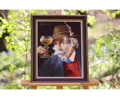 Beldizart Kryželiu siuvinėjimo rinkinys "Vyno žinovas" 31.5x41 cm S/MK114