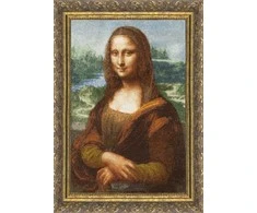Beldizart Siuvinėjimo kryželiu rinkinys Mona Lisa 15x22,5 cm S/KR002