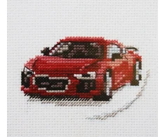 Alisa Beldizart Raudonas sportinis automobilis S0-157