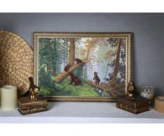 Beldizart Siuvinėjimo rinkinys "Rytas pušyne" 43.7 x 29.3 cm S/KR007
