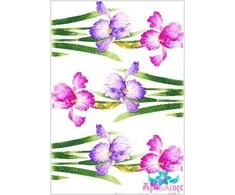 Beldizart Ryžių kortelė dekupažui "Iris No. 2" 21x29 cm AM400134D