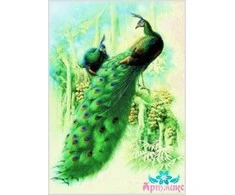 Beldizart Ryžių kortelė dekupažui "Peacock" 21x29 cm AM400107D