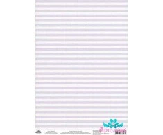 Beldizart Ryžių kortelė dekupažui "Vintage motives, stripes background No. 1" dydis: 21*30 cm AM400340D