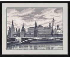 Beldizart (Nutrauktas) Kryželiu siuvinėjimo rinkinys "Maskva" 42.8x56.7 cm S/VS007