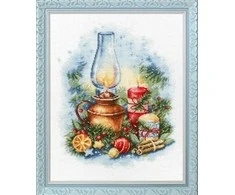 Beldizart Siuvinėjimo rinkinys "Kalėdinės lemputės" 19,5x34,5 cm S/SO018