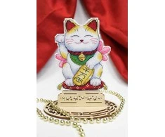 MP Studia Beldizart Siuvinėjimo kryželiu rinkinys "Maneki-neko" SR-886
