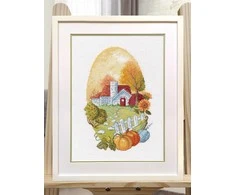 Oven Beldizart Kryželio siuvinėjimo rinkinys "Rudens nuotaika" S1528