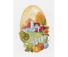 Oven Beldizart Kryželio siuvinėjimo rinkinys "Rudens nuotaika" S1528