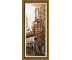 Beldizart Skaičiuotos kryžiuko siuvinėjimo rinkinys "Rytinė gatvė" 14.8x40.8 cm S/GM056