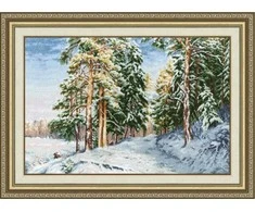 Beldizart Skaičiuojamo kryželiu rinkinys "Žiemos žavesys" 41.5x28 cm S/LP064