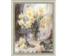 Beldizart Siuvinėjimo rinkinys "Narcizų švelnumas" 34,7 x 44,8 cm S/LTS087