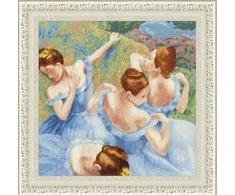 Zolotoe Runo Beldizart Kryželiu siuvinėjimo rinkinys "Mėlynosios šokėjos" 40.5x41 cm S/MK050