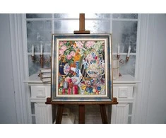 Zolotoe Runo Beldizart Siuvinėjimo rinkinys "Porcelianas ir gėlės. 1915" 40,8×35 cm S/MK075