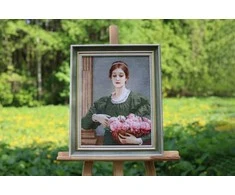 Beldizart Kryželiu siuvinėjimo rinkinys Pions 32x42 cm S/MK105