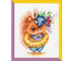 Zolotoe Runo Beldizart Kryželiu siuvinėjimo rinkinys "Einam maudytis!" 21.2×17.5 cm S/VK065