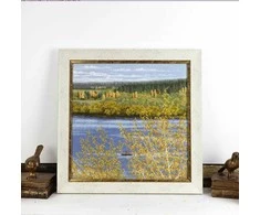 Beldizart Rankdarbių rinkinys Auksiniai krantai 36.8x36.8 cm S/VM040