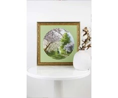 Beldizart Siuvinėjimo rinkinys Pavasario spalvos 31,7x31,7 cm S/VM042