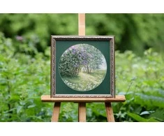 Beldizart Siuvinėjimo kryželiu rinkinys "Žydinti alyva" 31.7x31.7 cm S/VM043