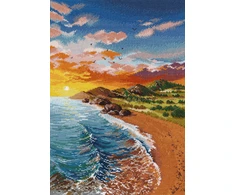 Oven Beldizart Siuvinėjimo kryželiu rinkinys "Sunset Harmony" S1501
