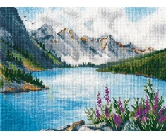 Oven Beldizart Kryželiu siuvinėjimo rinkinys „Mountain Lake“ S1506