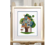 Oven Beldizart Kryželiu siuvinėjimo rinkinys "Home Sweet Home" S1510