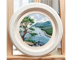 Oven Beldizart Kryželio siuvinėjimo rinkinys "Baikalo ežeras" S1519