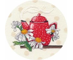 Oven Beldizart Kryželio siuvinėjimo rinkinys "Tea miniature-3" S1588
