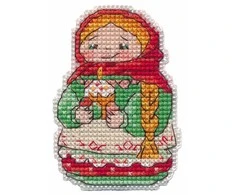 Oven Beldizart Kryželių siuvinėjimo rinkinys "Magnetas. Velykiniai džiaugsmai" S1602