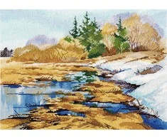 Oven Beldizart Kryželiu siuvinėjimo rinkinys "Streams" S1615